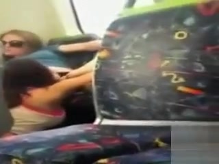Lesbian Pussy Licking On The Train