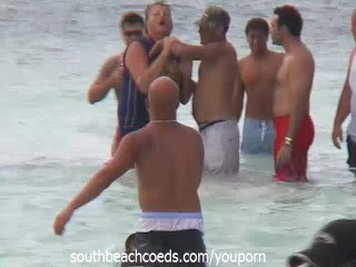 Party Girls Getting Naked On A Sandbar In The Florida Keys