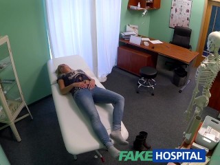 Fakehospital Young Blonde Takes A Creampie And Starts To Fall For The Doctor
