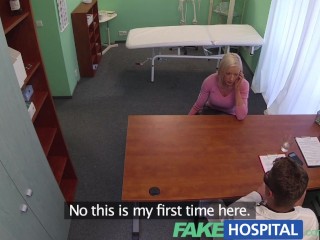 Fakehospital Blonde Seduces Doctor To Get Her Own Way